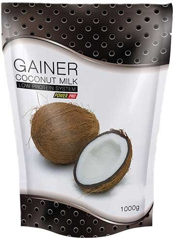 Гейнер Power Pro Gainer Low Protein кокосовое молоко, 1 кг