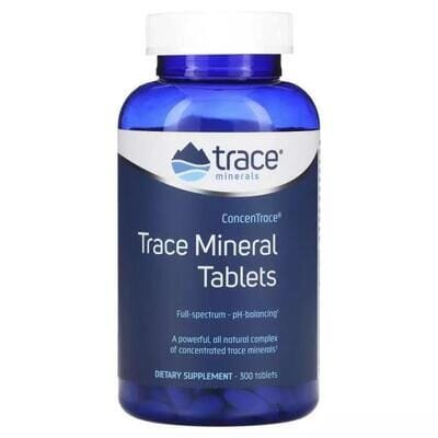 Концентровані мікроелементи Trace Minerals ConcenTrace, 300 таблеток