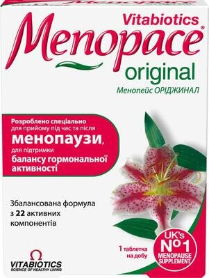 Менопейс Оріджинал таблетки №30 (15х2)