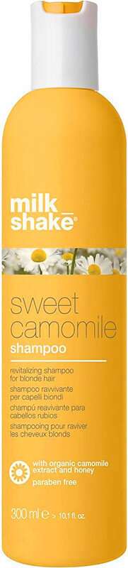 Шампунь Milk Shake Sweet Camomile для світлого волосся відновлюючий з екстрактом ромашки, 300 мл