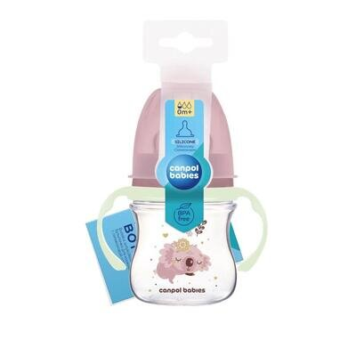 Пляшечка антиколікова Canpol Babies EasyStart Sleepy Koala 35/236_pin з широким отвором , 120 мл