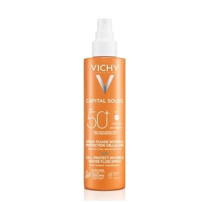 Спрей-флюїд Vichy Capital Soleil сонцезахисний водостійкий для тіла SPF 50+, 200 мл