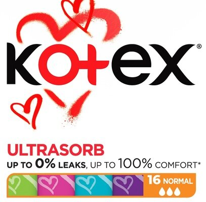 Тампони гігієнічні Kotex Normal, 16 шт