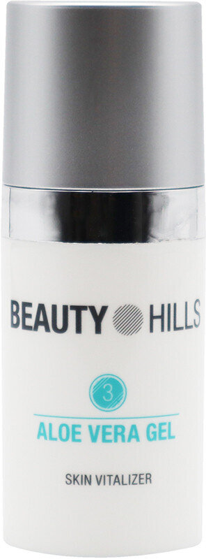 Гель для обличчя Beauty Hills Aloe Vera із соком алое вера для всіх типів шкіри, 15 мл