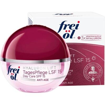 Крем-догляд для обличчя Frei Ol Hyaluron Lift антивіковий SPF15 денний, 50 мл