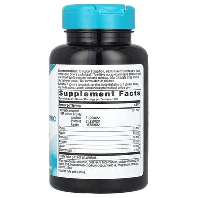 Ферменти Nature's Way Mega-Zyme, 200 таблеток