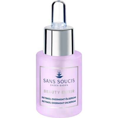 Сироватка для обличчя Sans Soucis Beauty Elixirs олійна нічна з ретинолом, 15 мл