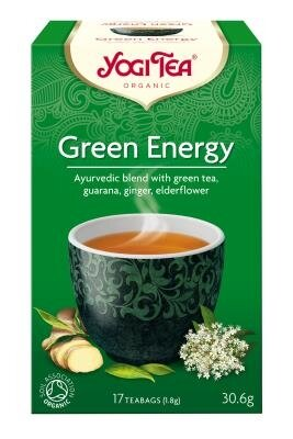 Чай Yogi Tea "Зелена енергія", 17 пакетиків