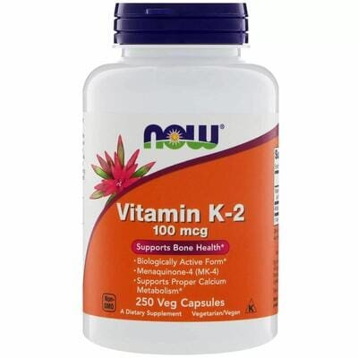Вітамін К-2 NOW Vitamin K-2 100 мкг вег. капсули №250