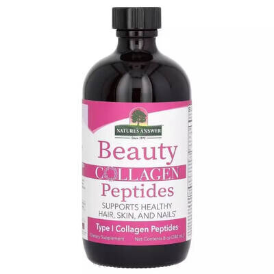 Колагенові пептиди краси Nature's Answer Beauty Collagen Peptides смак ягід, 240 мл