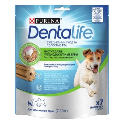 Ласощі Purina DentaLife для собак малих порід, 115 г