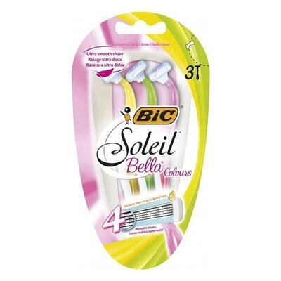 Набір бритв без змінних картриджів Bic Soleil Bella Colours, 3 шт
