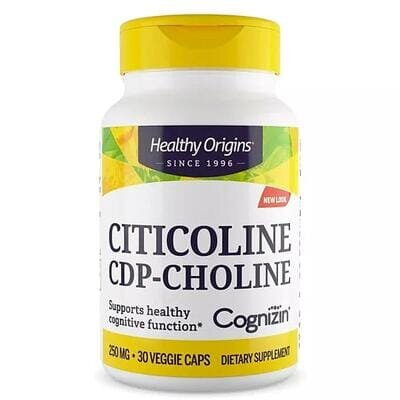 Когніцін цитиколіну Healthy Origins Cognizin Citicolinee 250 мг, 30 капсул