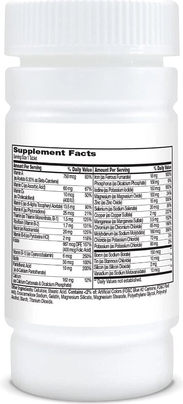Мультивітаміни 21st Century One Daily Multivitamin Maximum, 100 таблеток