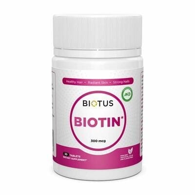 Біотин Biotus Biotin таблетки по 300 мкг №30