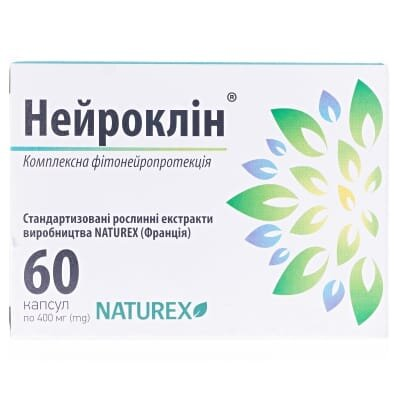 Нейроклін капсули по 400 мг №60