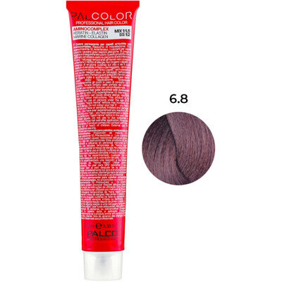 Крем-фарба для волосся Palco Professional Color № 6.8 блонд темний горіх, 100 мл