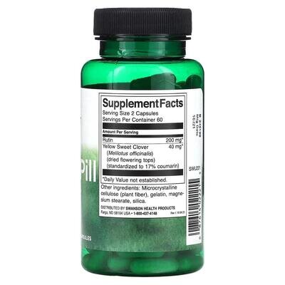 Добавка для балансу рідини в організмі Swanson Water Pill, 120 капсул