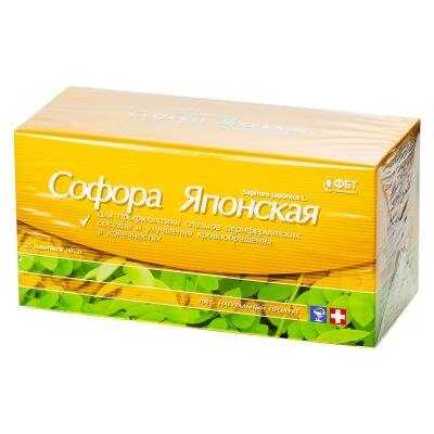 Фіточай Фітобіотехнології Софора японська по 2 г №25 у філ.-пак.