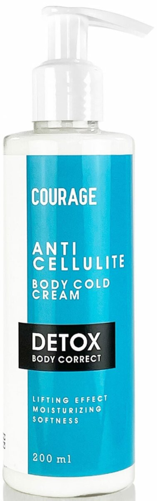 Крем після обгортання Courage Anticellulite Detox Cold, 200 мл