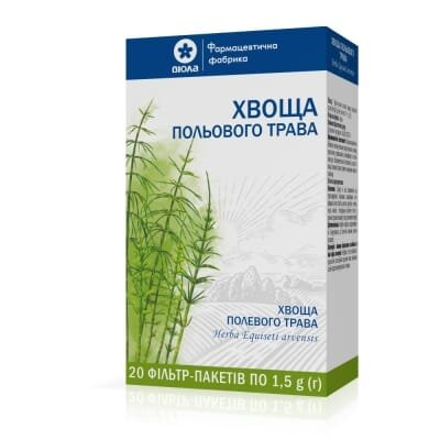 Хвоща польового трава по 1.5 г №20 у філ.-пак.