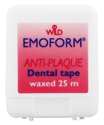 Зубна стрічка Dr. Wild Emoform вощена, 25 м