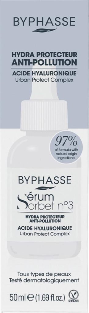 Сироватка для обличчя Byphasse Sorbet №3 Anti-Pollution захисна, 50 мл