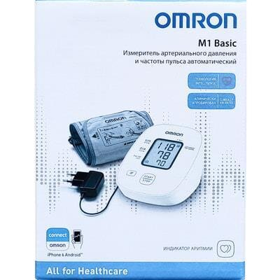 Тонометр Omron M1 Basic (HEM-7121J- ARU) автоматичний