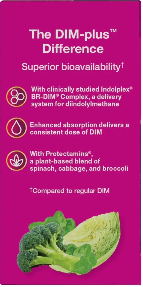 Метаболізм естрогенів DIM-Plus Nature's Way DIM-Plus Estrogen Metabolism, 120 вегетаріанських капсул