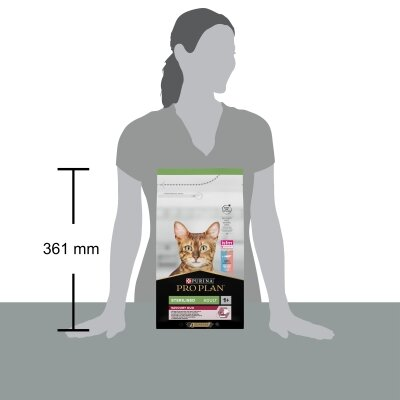 Корм сухий для стерилізованих кішок і котів Purina Pro Plan Sterilised Adult 1+ з тріскою та фореллю, 1,5 кг