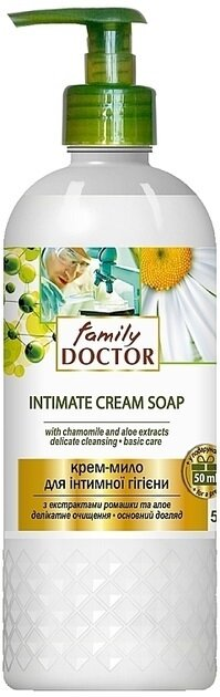Крем-мило для інтимної гігієни Family Doctor, 500 мл