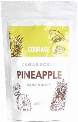 Скраб для тіла Courage цукровий ананас, 250 г