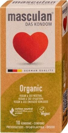 Презервативи Masculan Organic, 10 штук