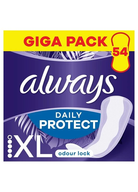 Прокладки щоденні Always Daily Protect XL нейтралізація запаху, 54 штук