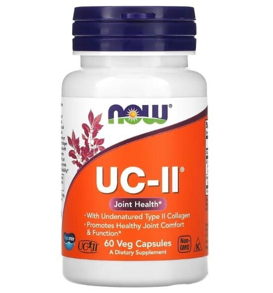 Колаген 2 типу NOW UC-II Type II Collagen вег. капсули №60