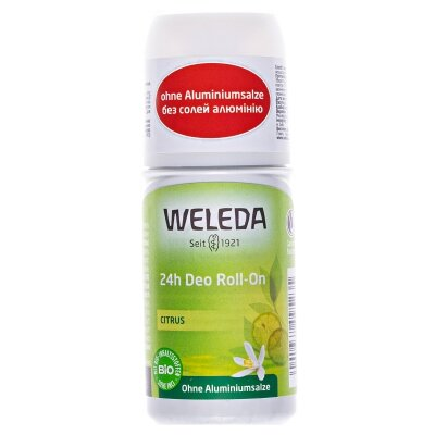 Дезодорант кульковий Weleda 24h Цитрус, 50 мл