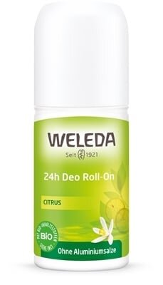 Дезодорант кульковий Weleda 24h Цитрус, 50 мл