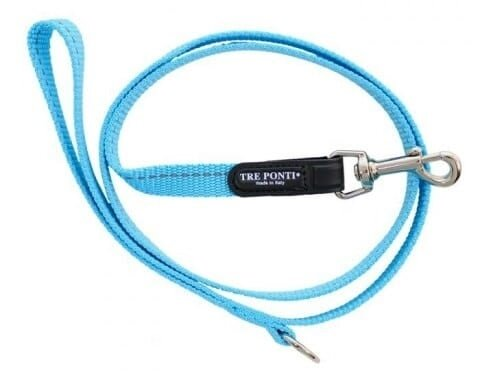 Повідок для собак Tre Ponti Economic Leash T343AZ, блакитний, 130 см