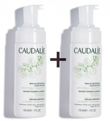 Піна-мус Caudalie Fleur de Vigne для вмивання, 2 шт х 150 мл