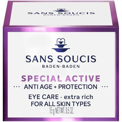 Крем-догляд для шкіри навколо очей Sans Soucis Special Active насичений, 15 мл