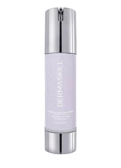Маска для обличчя Dermaskill Blueberry O2 Mask киснева з чорницею, 50 мл