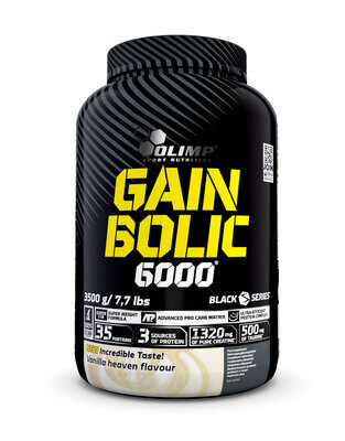Гейнер з креатином Olimp Gain bolic 6000, ваніль, 3500 г