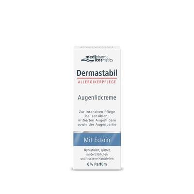 Крем для контуру очей Dermastabil з ектоїном для чутливої, подразненої шкіри та схильної до алергії, 15 мл