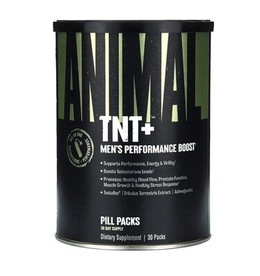 Тестостероновий бустер Universal Nutrition Animal TNT+, 30 пакетів