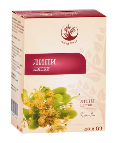 Липи квітки по 40 г у пач. з внут. пак.