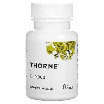 Вітамін D3 10000 Thorne Research Vitamin D-3 10000 капсули №60