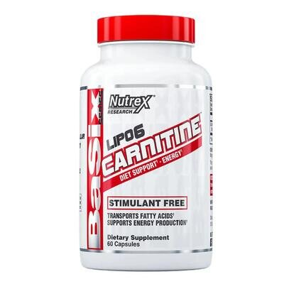 Карнітин Nutrex Research Lipo 6 Carnitine, 60 капсул