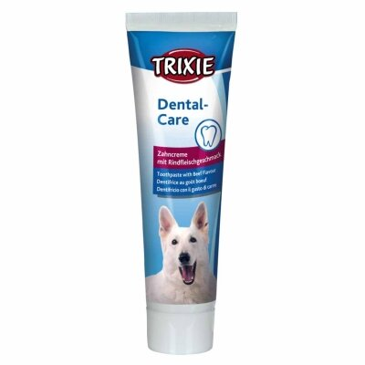 Зубна паста для собак Trixie 2545 зі смаком м'яса, 100 г