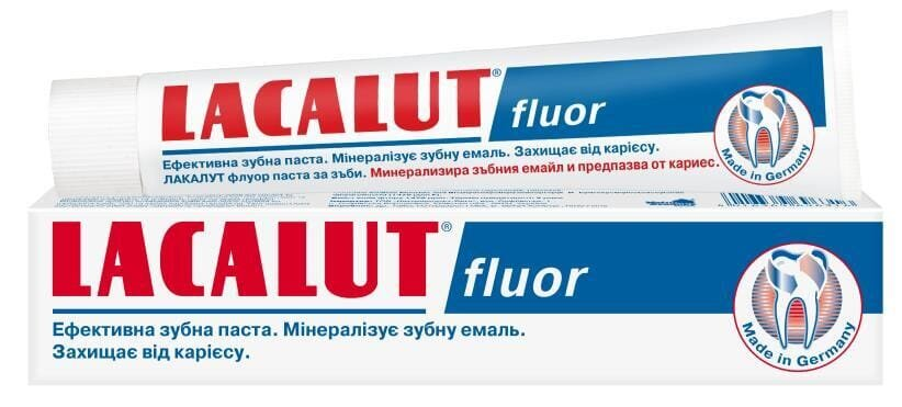 Зубна паста Lacalut Fluor, 50 мл