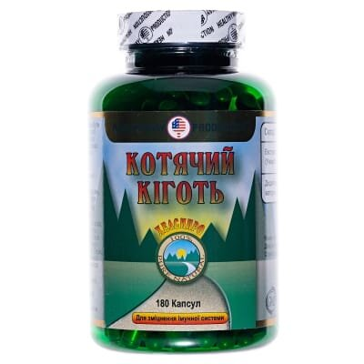 Котячий кіготь Healthyway Production капсули №180